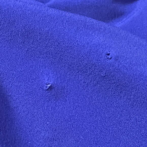 Vintage Draped Pleated Open Back Midi Dress Long Sleeve Wedding Guest 80s 90s - Picture 6 of 8